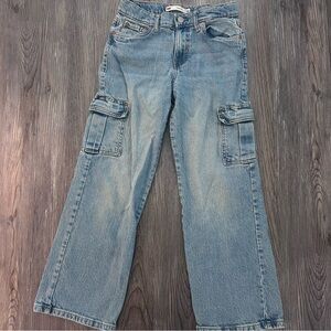 Levi’s girls wide leg Baggy Jeans size 10